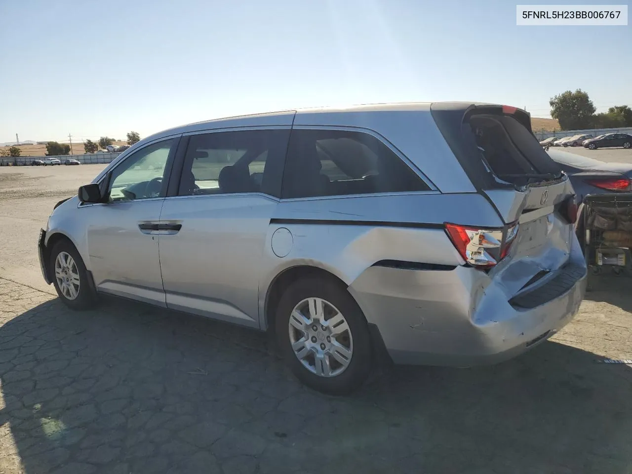 2011 Honda Odyssey Lx VIN: 5FNRL5H23BB006767 Lot: 74740934