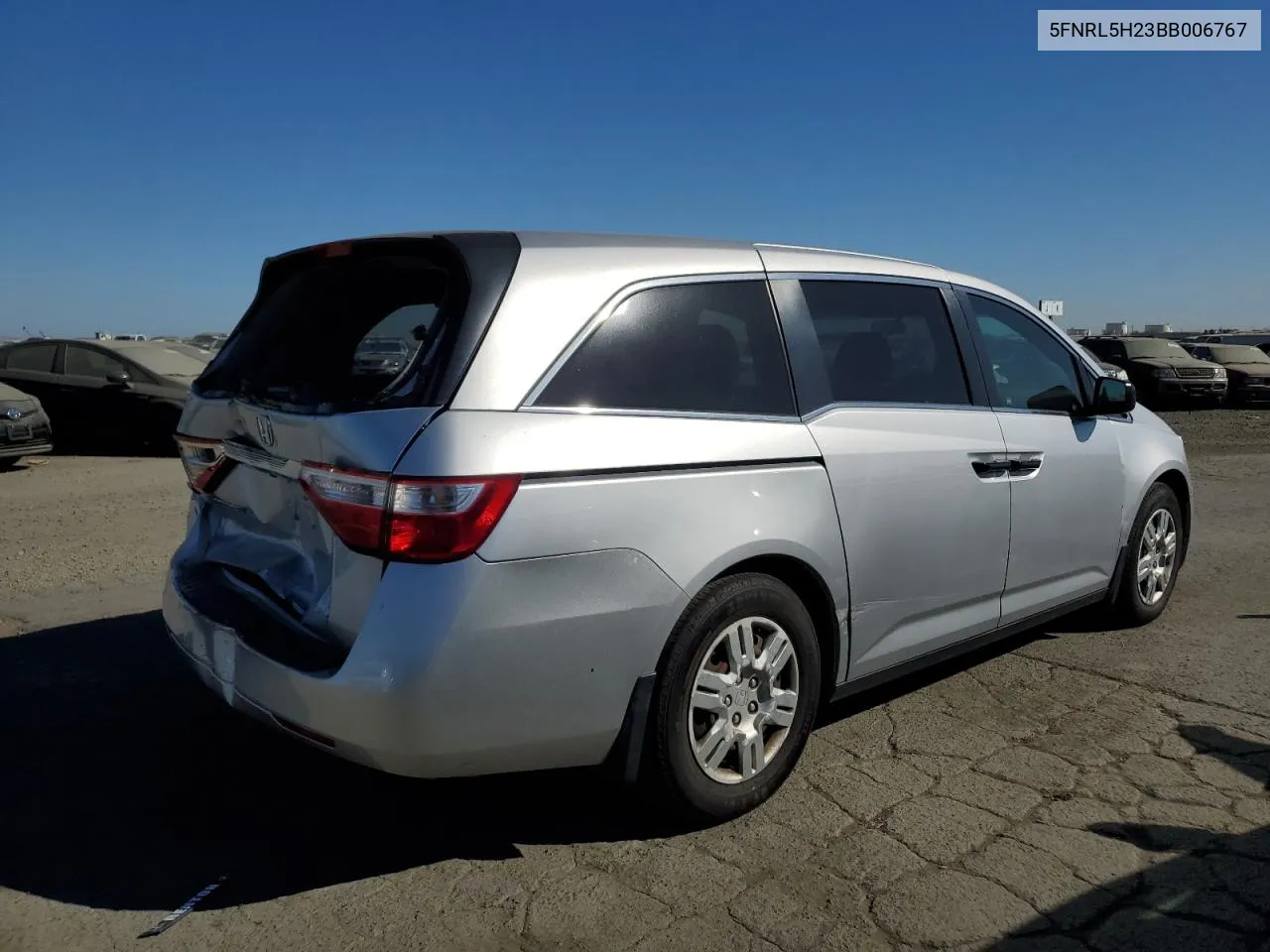 5FNRL5H23BB006767 2011 Honda Odyssey Lx