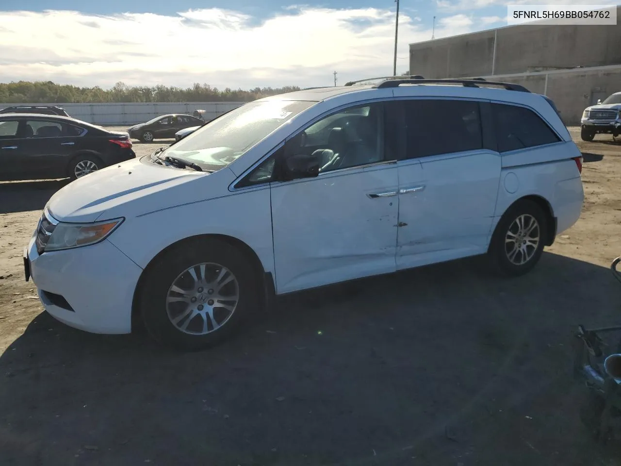 5FNRL5H69BB054762 2011 Honda Odyssey Exl