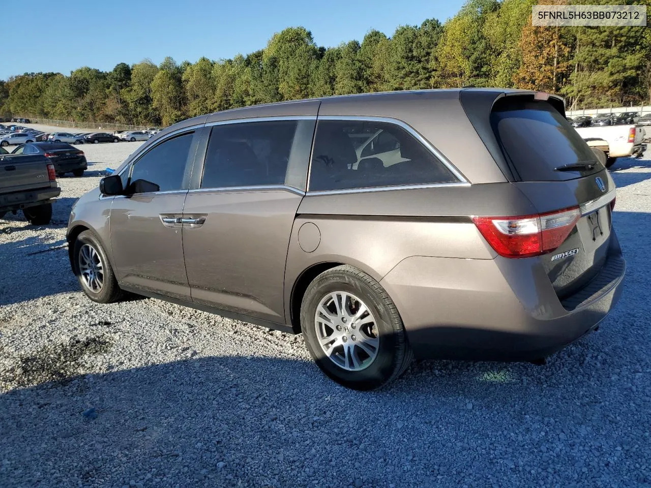 2011 Honda Odyssey Exl VIN: 5FNRL5H63BB073212 Lot: 76153794