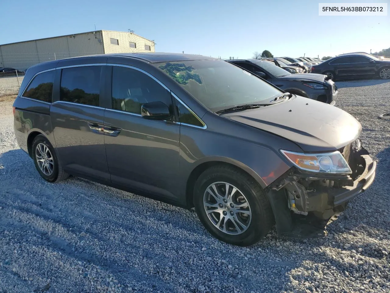 2011 Honda Odyssey Exl VIN: 5FNRL5H63BB073212 Lot: 76153794