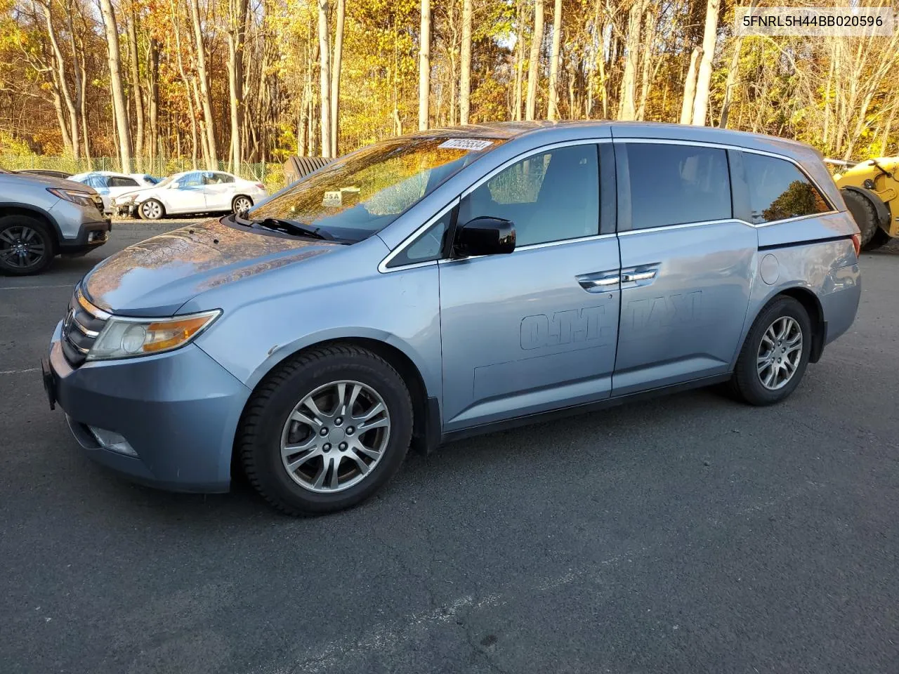 2011 Honda Odyssey Ex VIN: 5FNRL5H44BB020596 Lot: 77825534