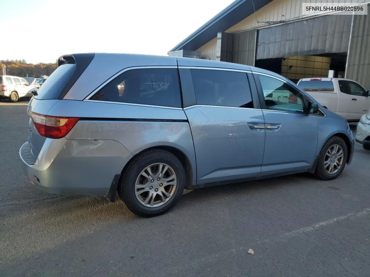 2011 Honda Odyssey Ex VIN: 5FNRL5H44BB020596 Lot: 77825534