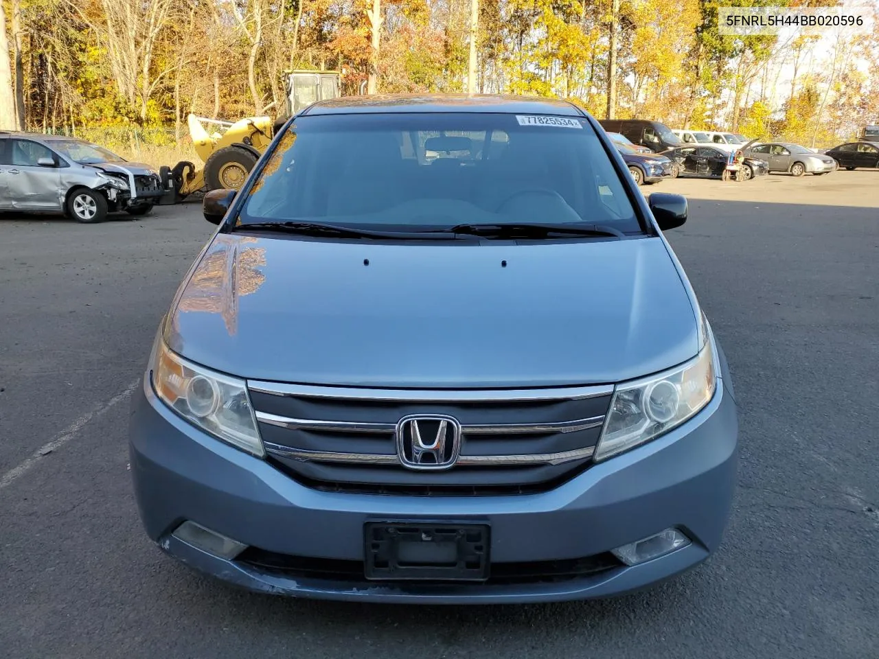 2011 Honda Odyssey Ex VIN: 5FNRL5H44BB020596 Lot: 77825534