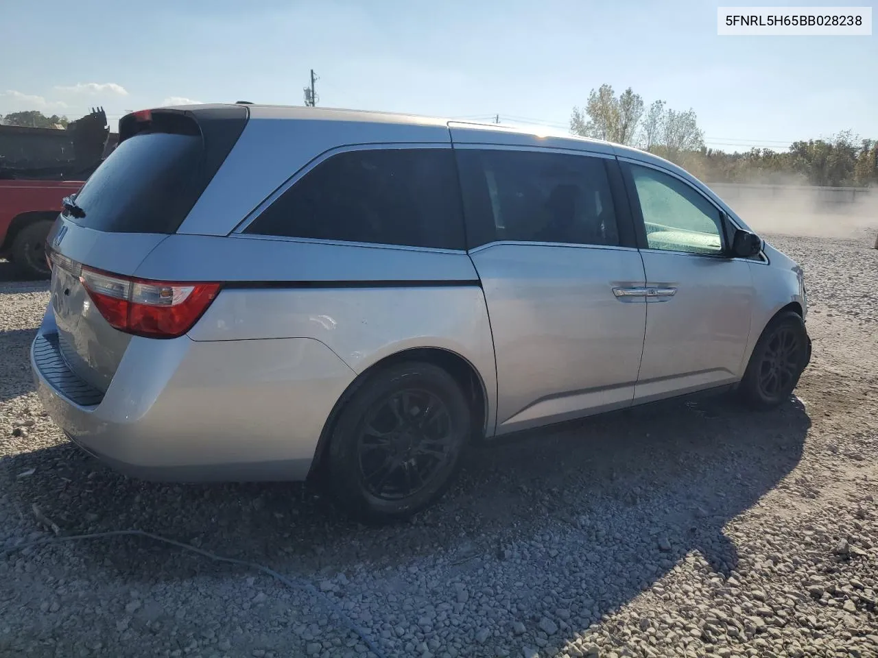 2011 Honda Odyssey Exl VIN: 5FNRL5H65BB028238 Lot: 77968614