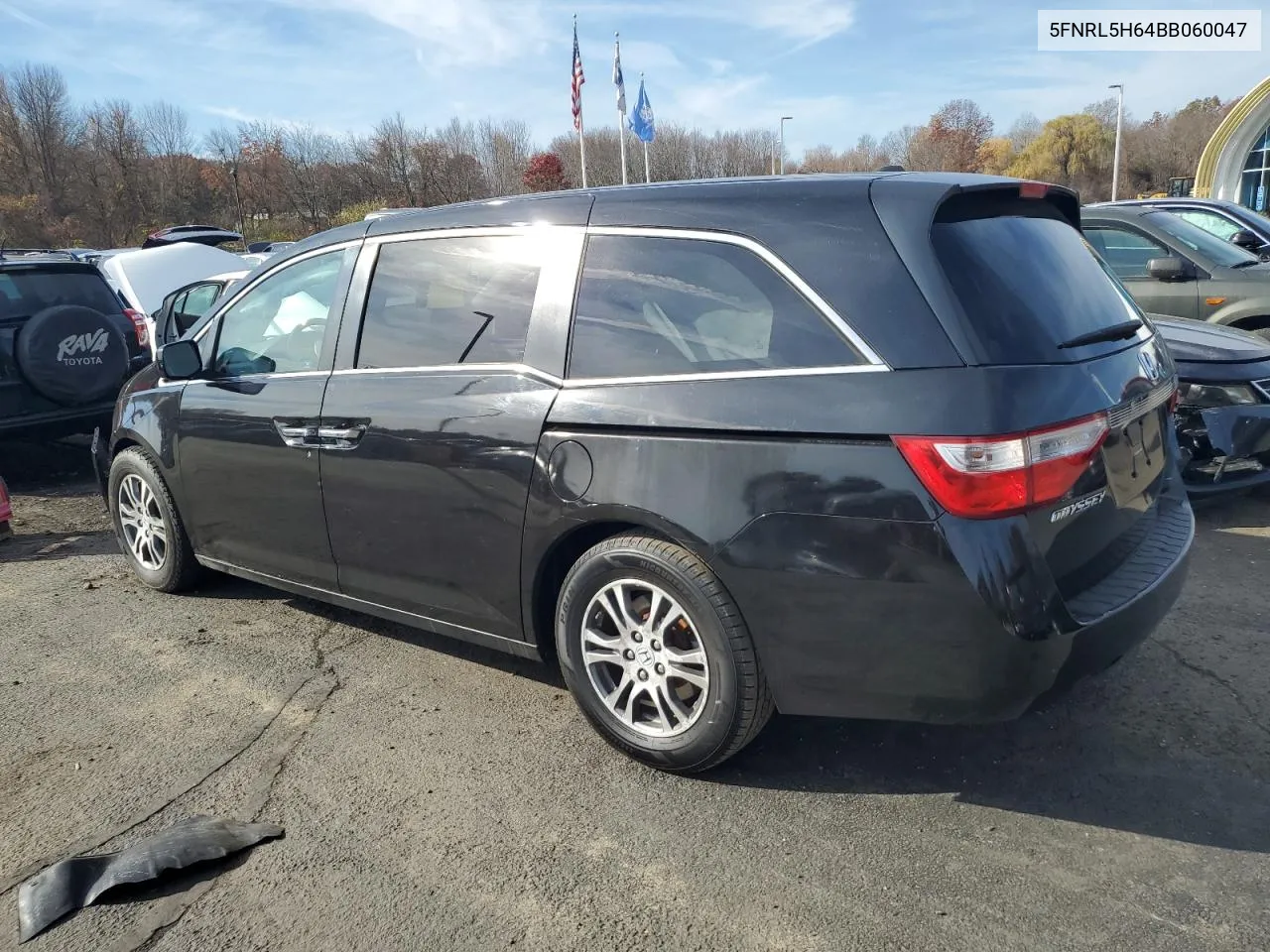 2011 Honda Odyssey Exl VIN: 5FNRL5H64BB060047 Lot: 78146684