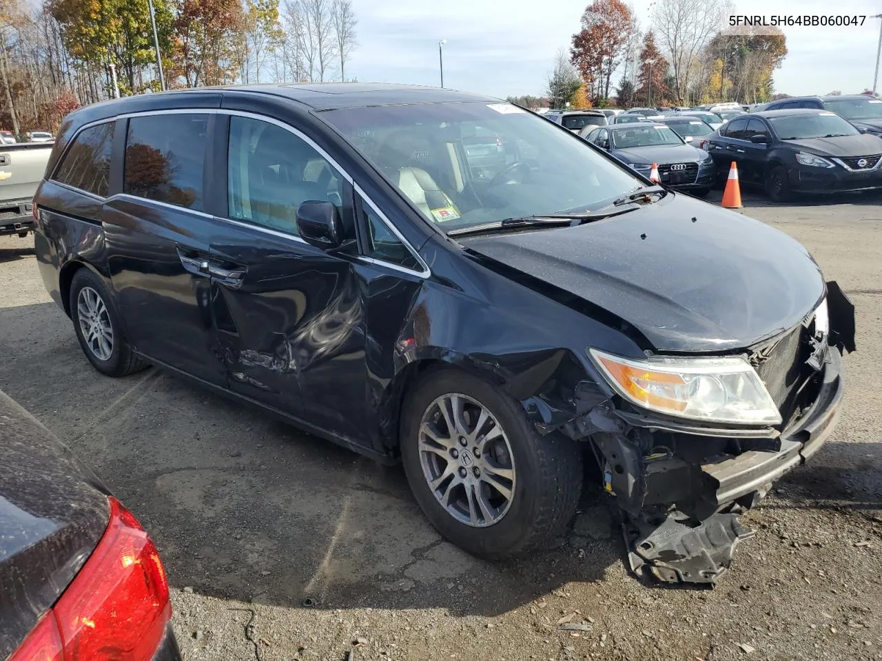 2011 Honda Odyssey Exl VIN: 5FNRL5H64BB060047 Lot: 78146684