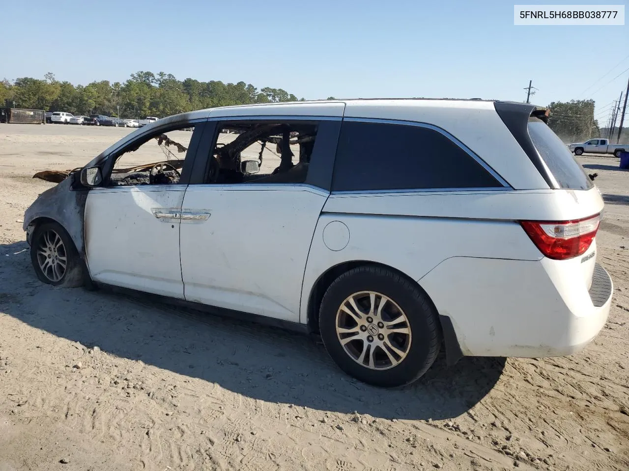 2011 Honda Odyssey Exl VIN: 5FNRL5H68BB038777 Lot: 78176674