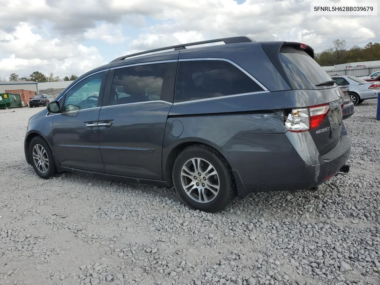 2011 Honda Odyssey Exl VIN: 5FNRL5H62BB039679 Lot: 78605324