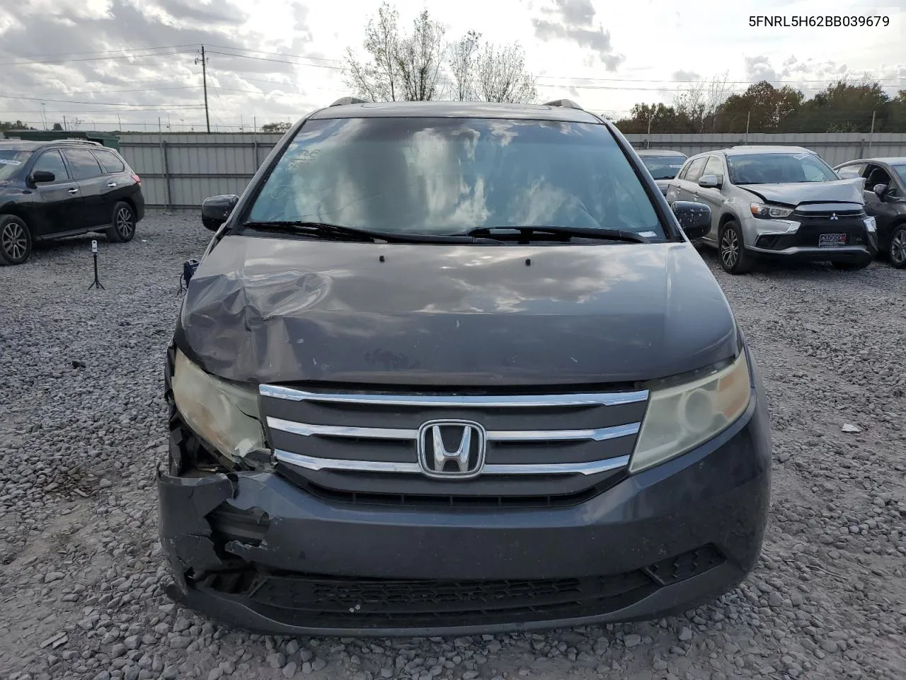 2011 Honda Odyssey Exl VIN: 5FNRL5H62BB039679 Lot: 78605324