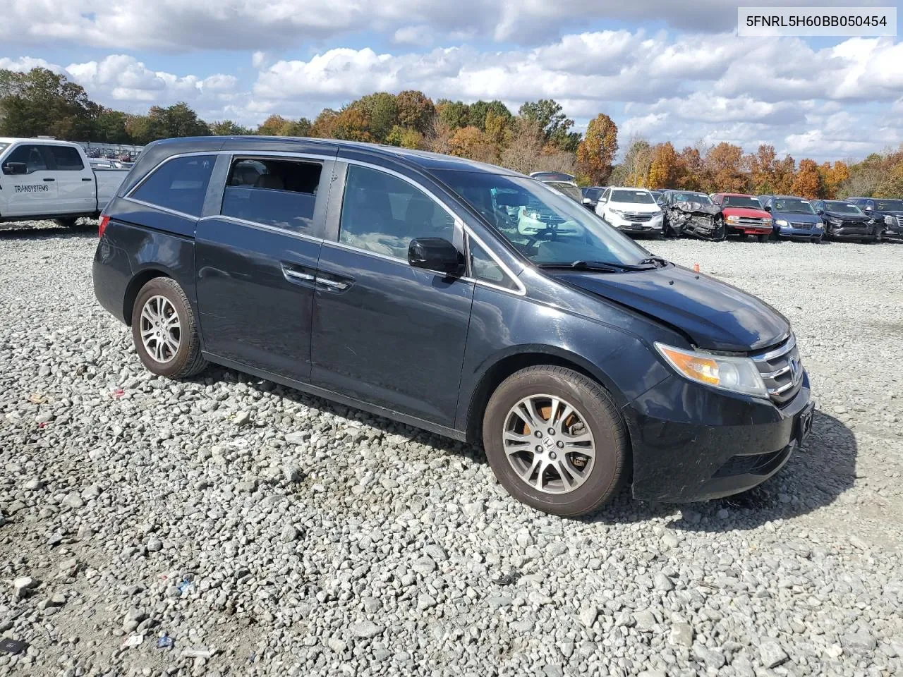 2011 Honda Odyssey Exl VIN: 5FNRL5H60BB050454 Lot: 78759694