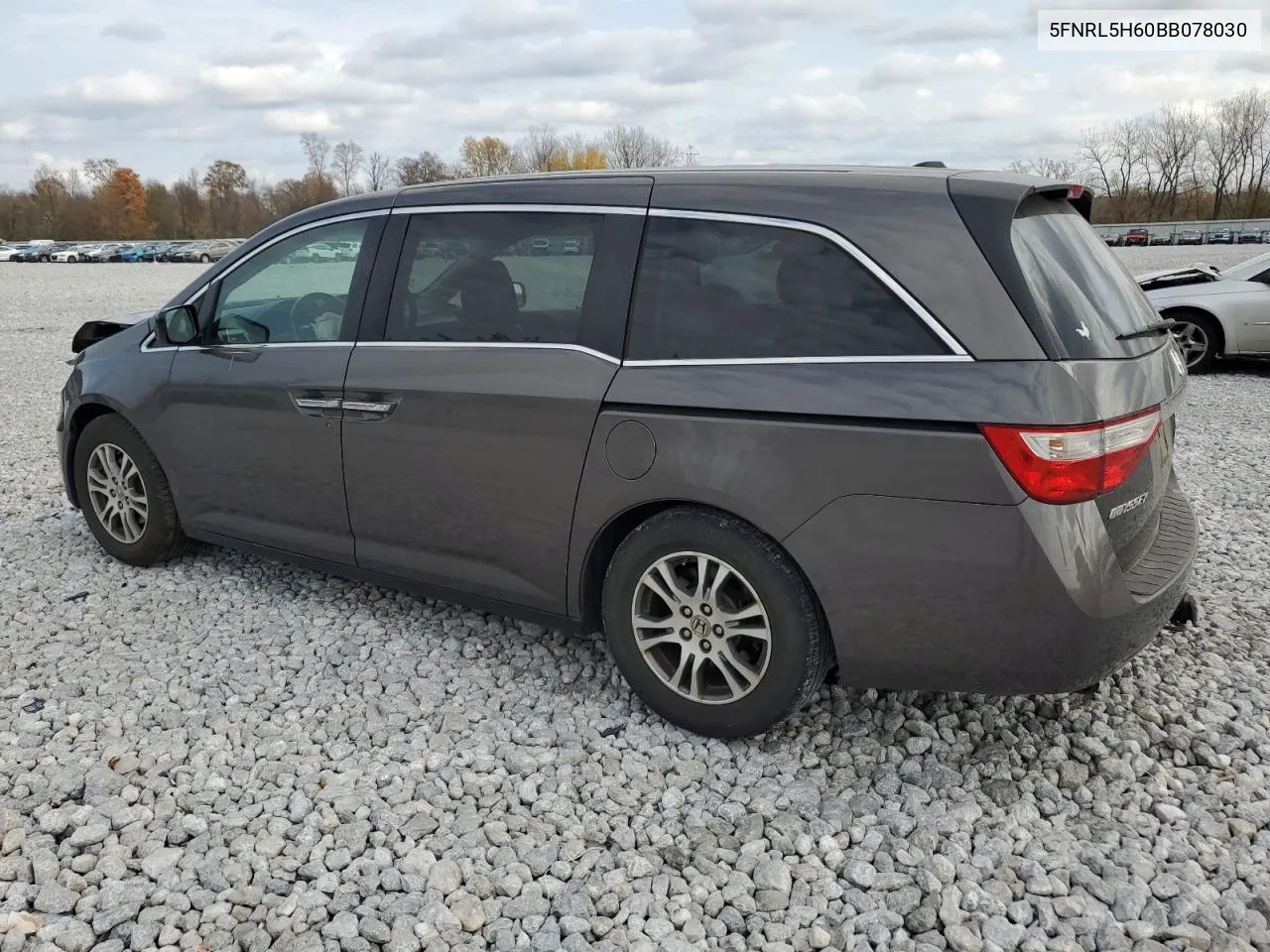 2011 Honda Odyssey Exl VIN: 5FNRL5H60BB078030 Lot: 78823884