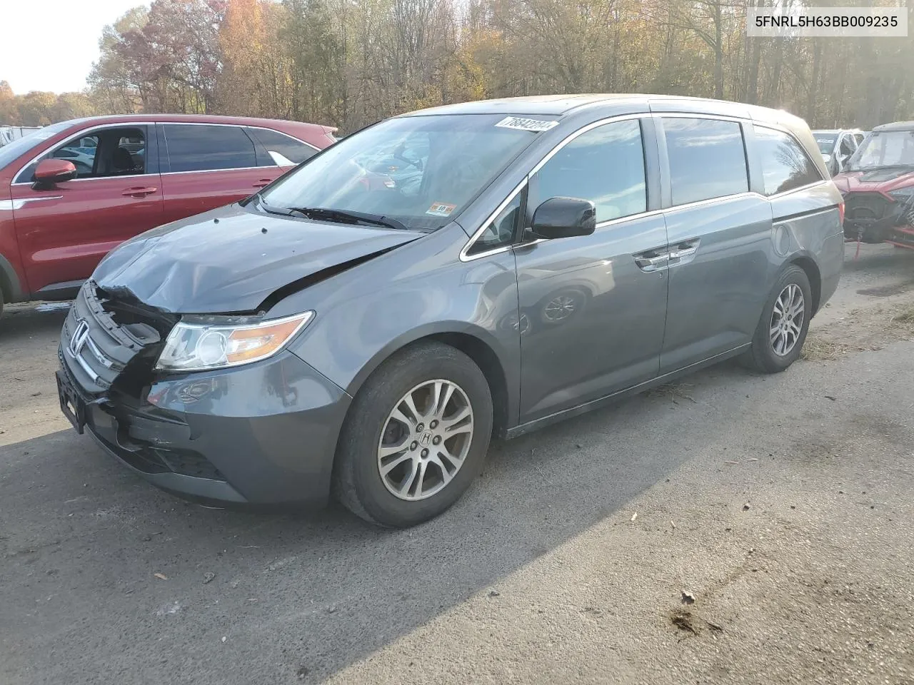 2011 Honda Odyssey Exl VIN: 5FNRL5H63BB009235 Lot: 78842284