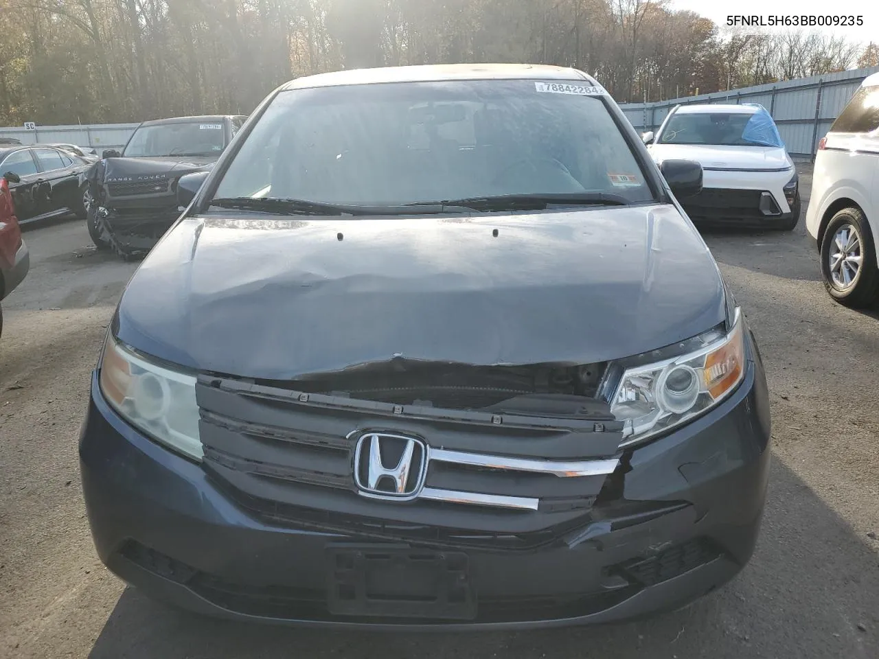 2011 Honda Odyssey Exl VIN: 5FNRL5H63BB009235 Lot: 78842284