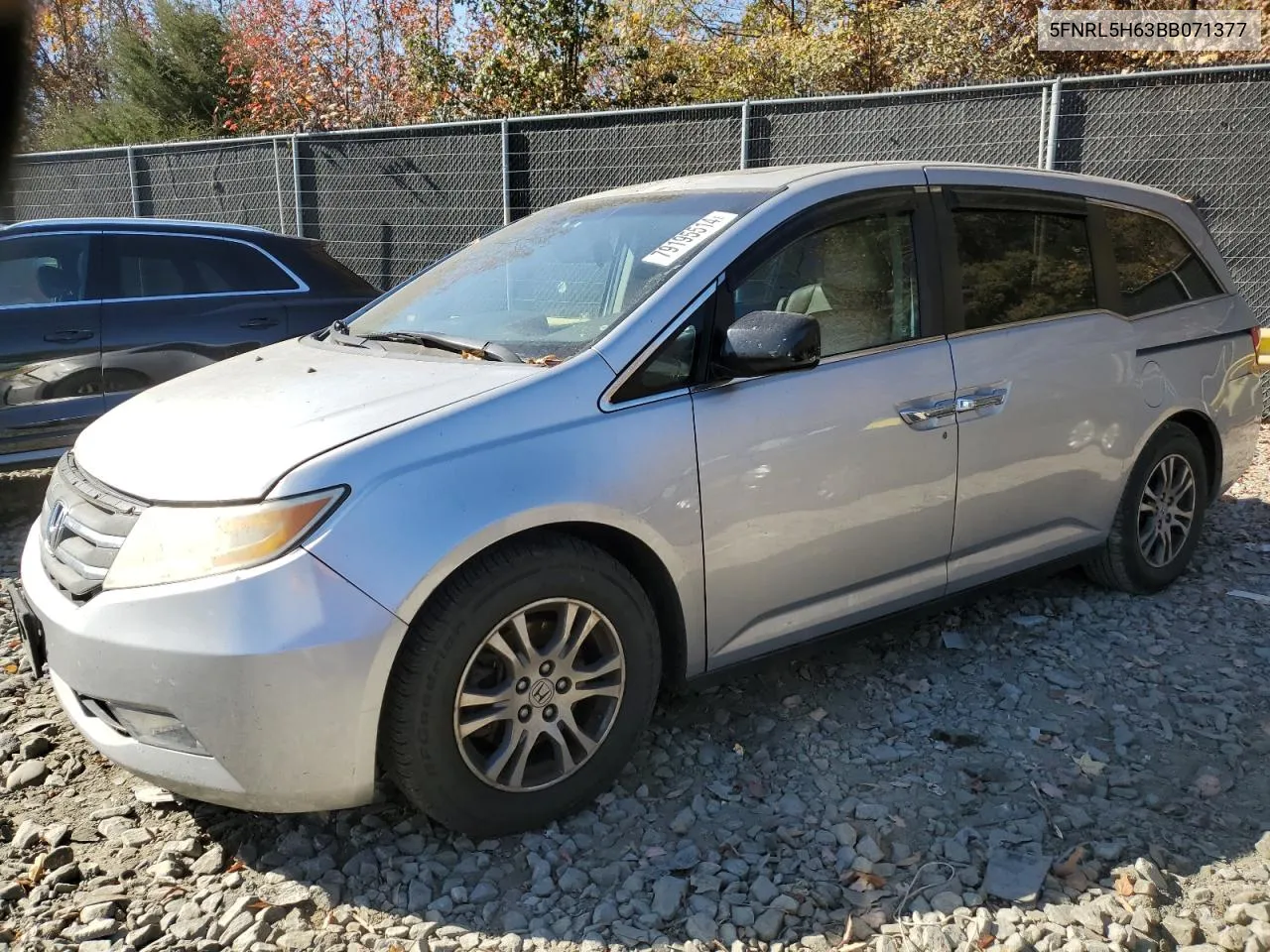 2011 Honda Odyssey Exl VIN: 5FNRL5H63BB071377 Lot: 79195514