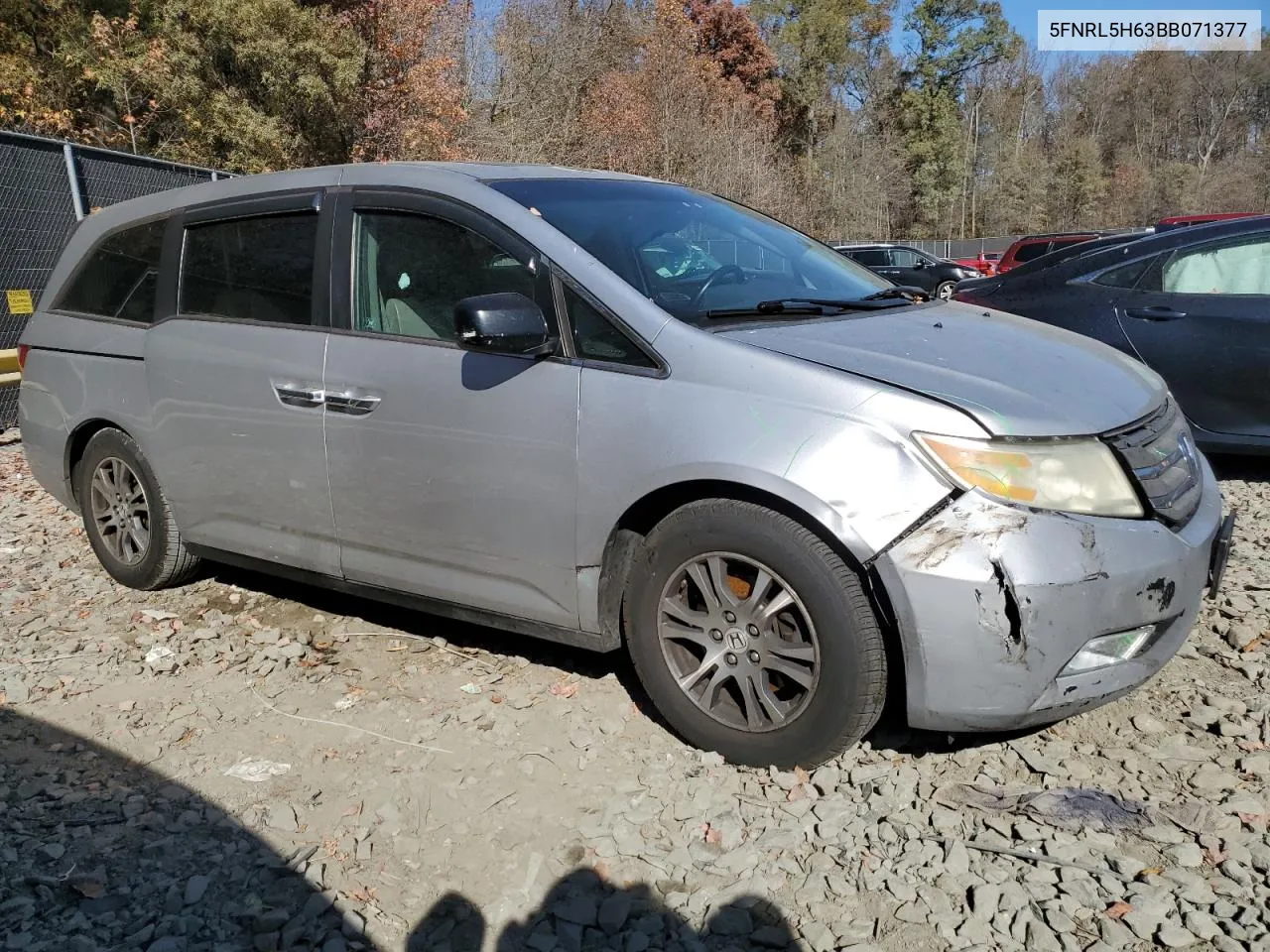 2011 Honda Odyssey Exl VIN: 5FNRL5H63BB071377 Lot: 79195514