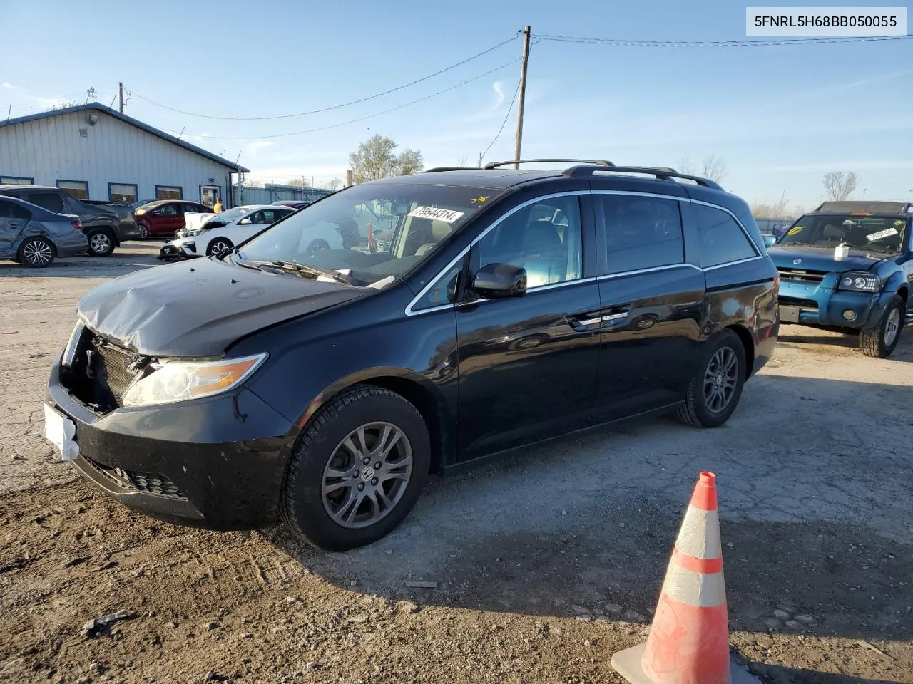 2011 Honda Odyssey Exl VIN: 5FNRL5H68BB050055 Lot: 79544314