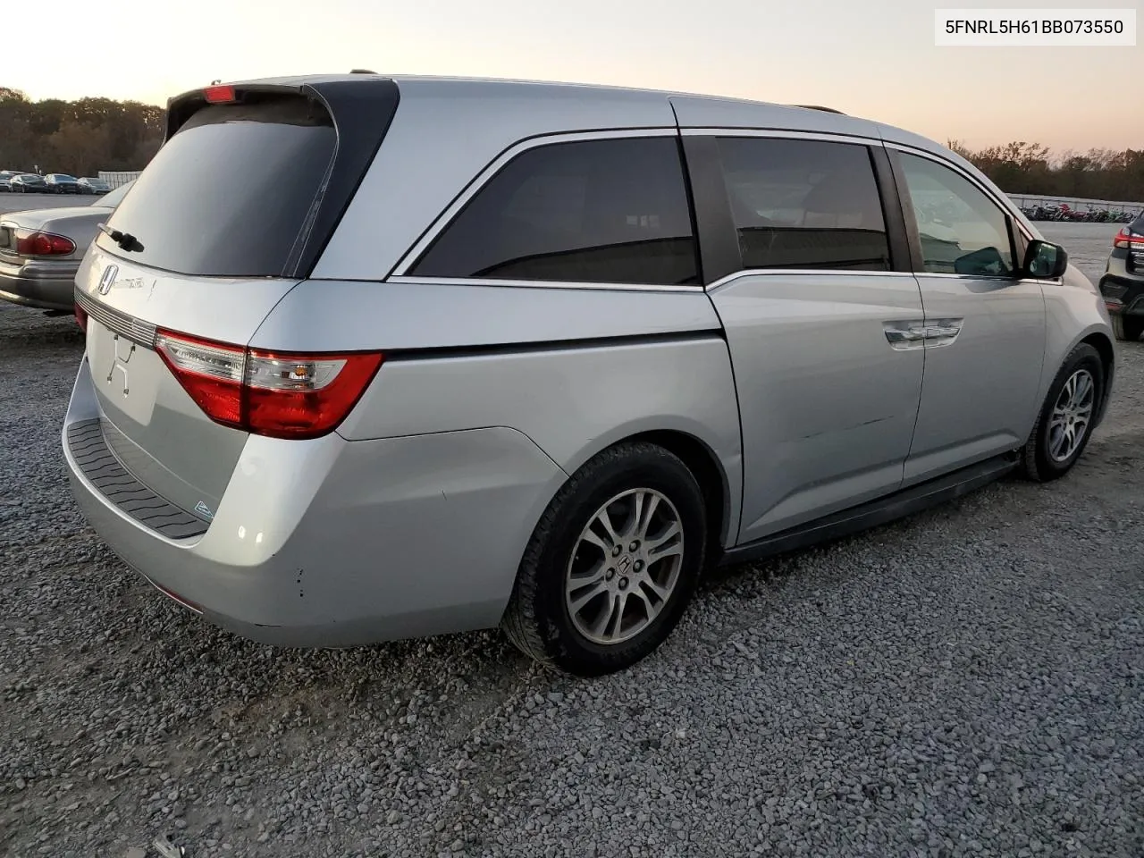 2011 Honda Odyssey Exl VIN: 5FNRL5H61BB073550 Lot: 80451374