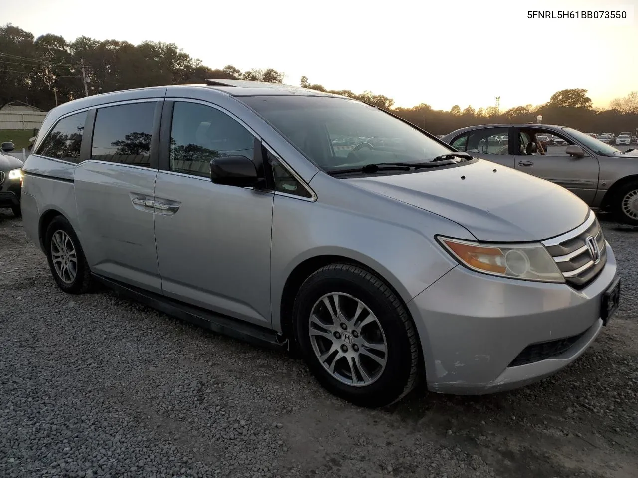 2011 Honda Odyssey Exl VIN: 5FNRL5H61BB073550 Lot: 80451374