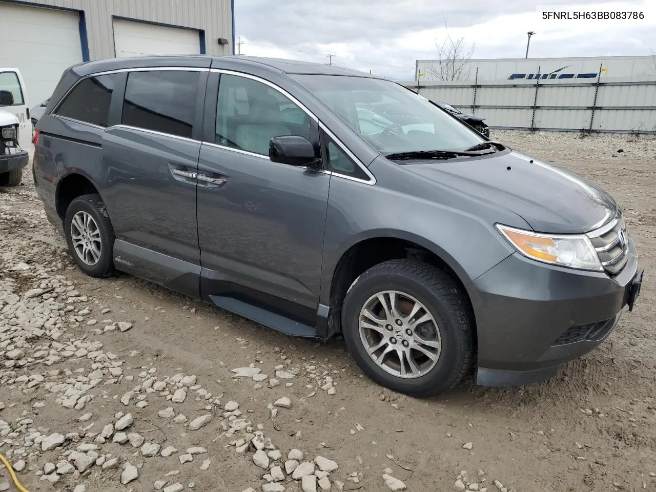 2011 Honda Odyssey Exl VIN: 5FNRL5H63BB083786 Lot: 81496454