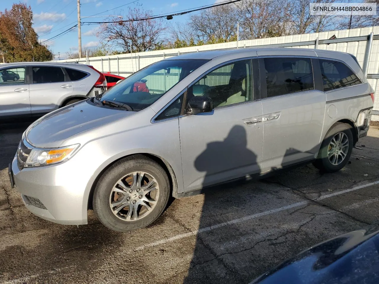 2011 Honda Odyssey Ex VIN: 5FNRL5H44BB004866 Lot: 81586534