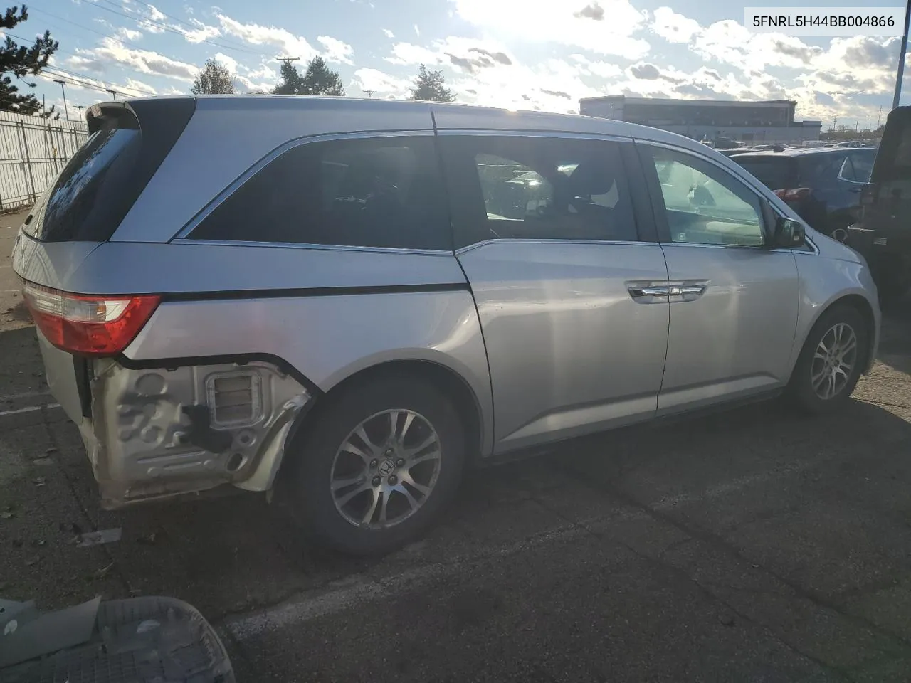 2011 Honda Odyssey Ex VIN: 5FNRL5H44BB004866 Lot: 81586534