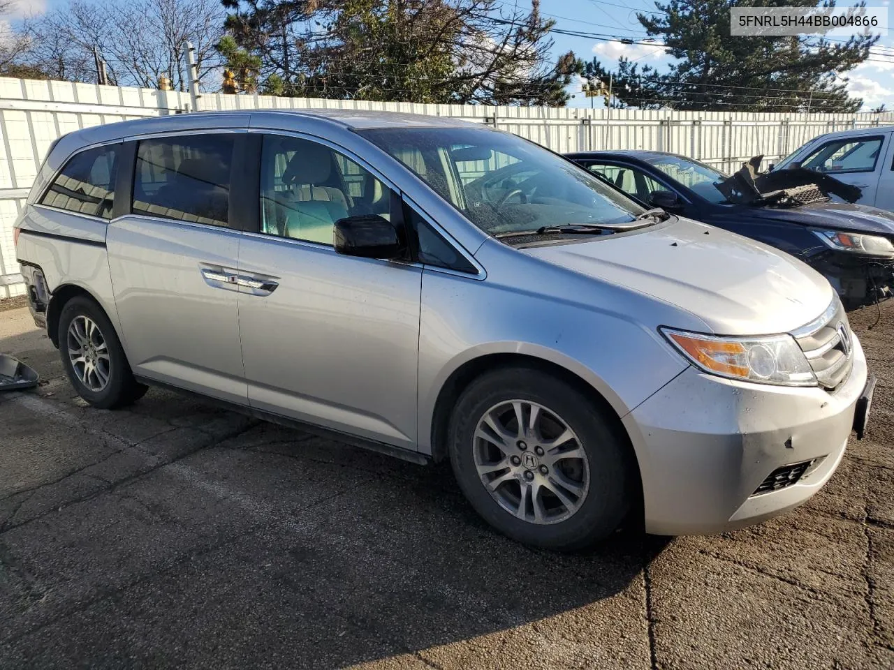 2011 Honda Odyssey Ex VIN: 5FNRL5H44BB004866 Lot: 81586534