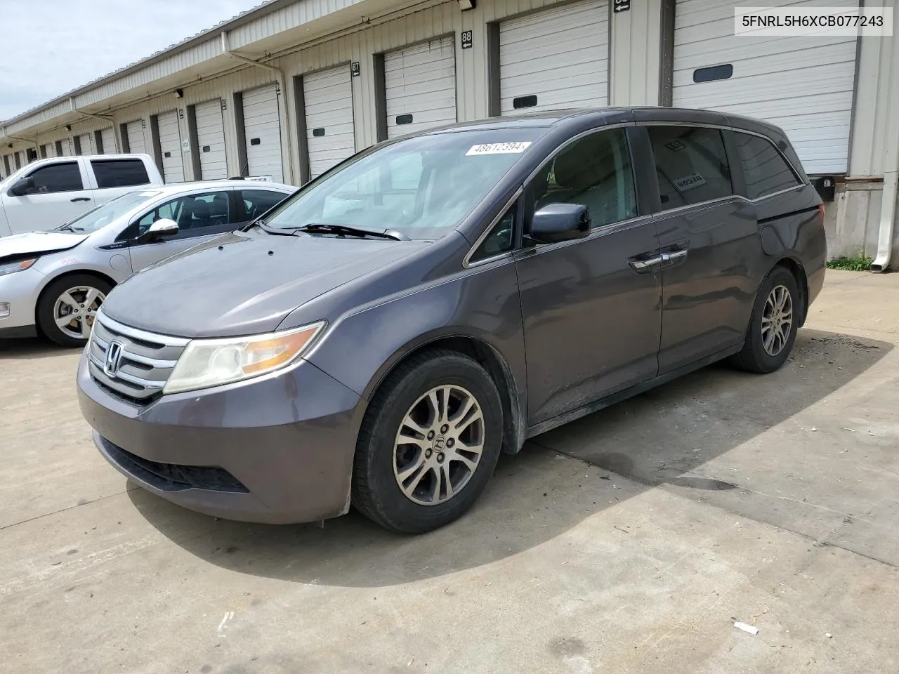 2012 Honda Odyssey Exl VIN: 5FNRL5H6XCB077243 Lot: 48612394