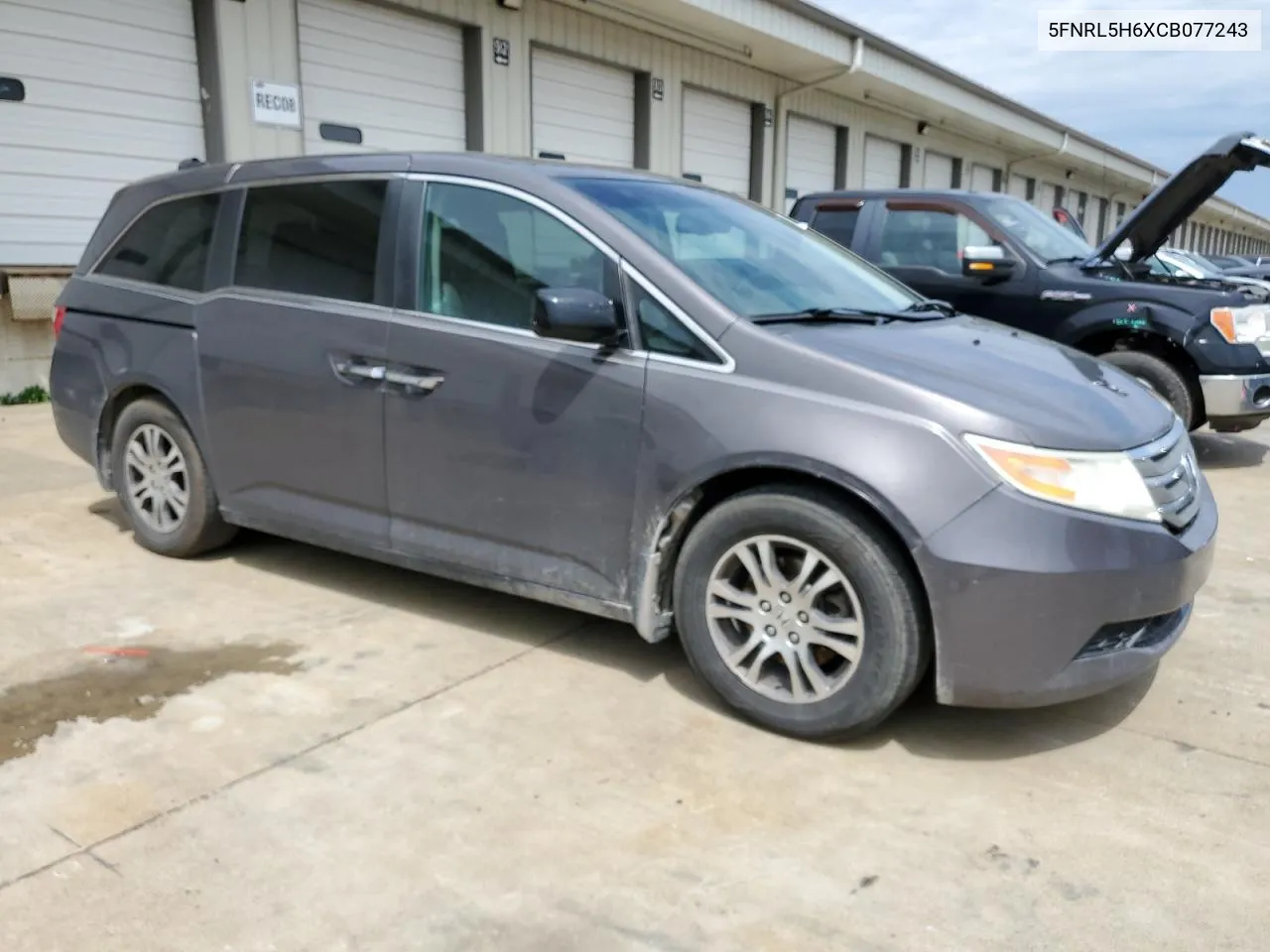 5FNRL5H6XCB077243 2012 Honda Odyssey Exl