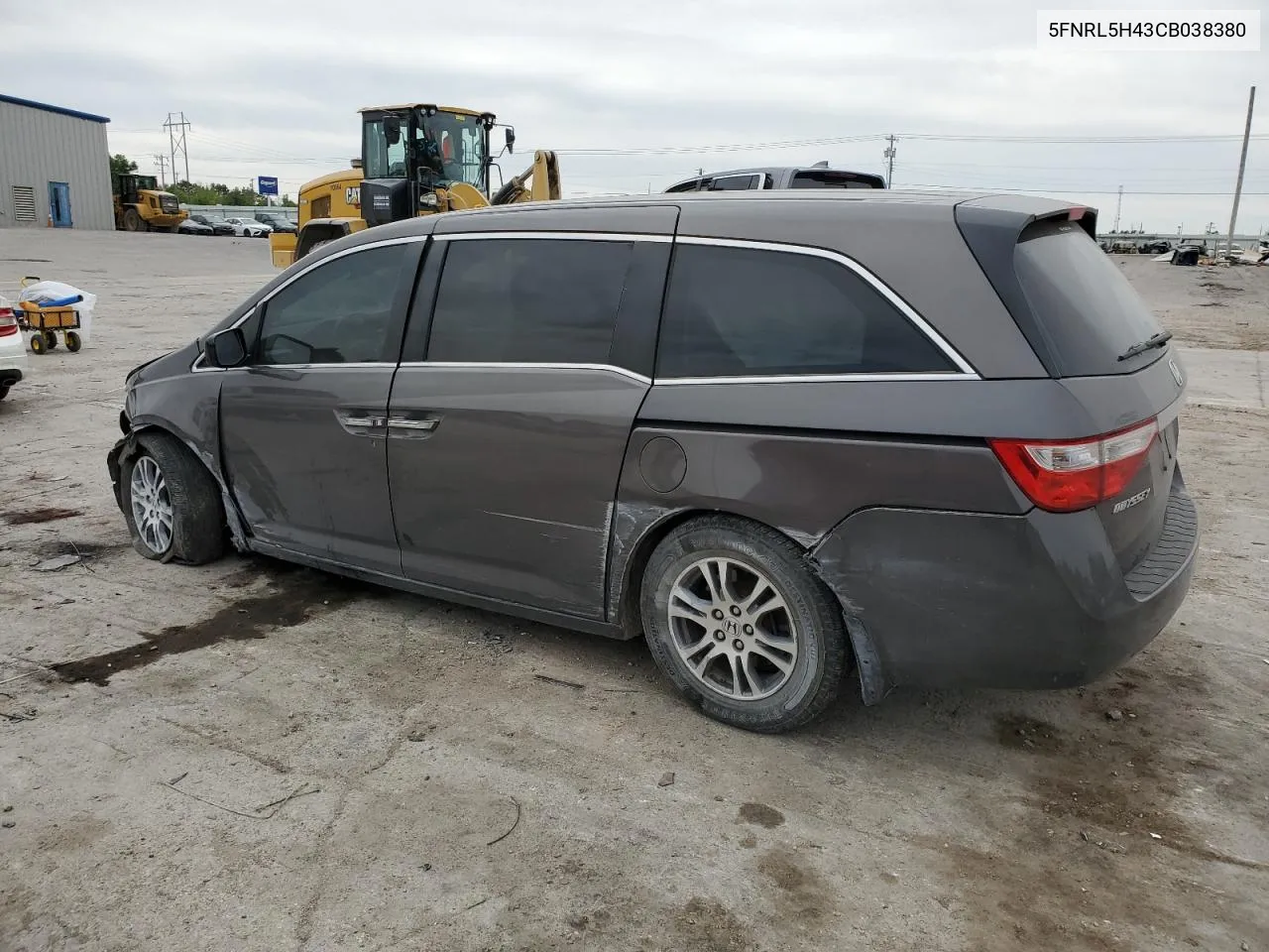 2012 Honda Odyssey Ex VIN: 5FNRL5H43CB038380 Lot: 51541624