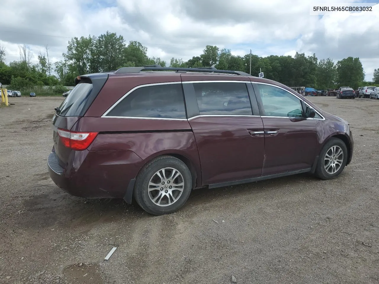 5FNRL5H65CB083032 2012 Honda Odyssey Exl