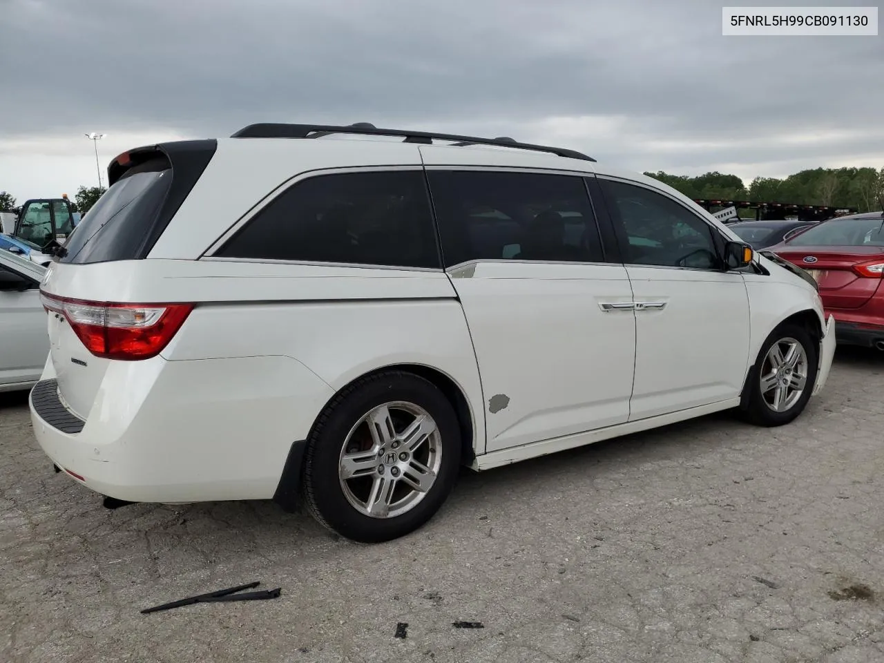 2012 Honda Odyssey Touring VIN: 5FNRL5H99CB091130 Lot: 56322224