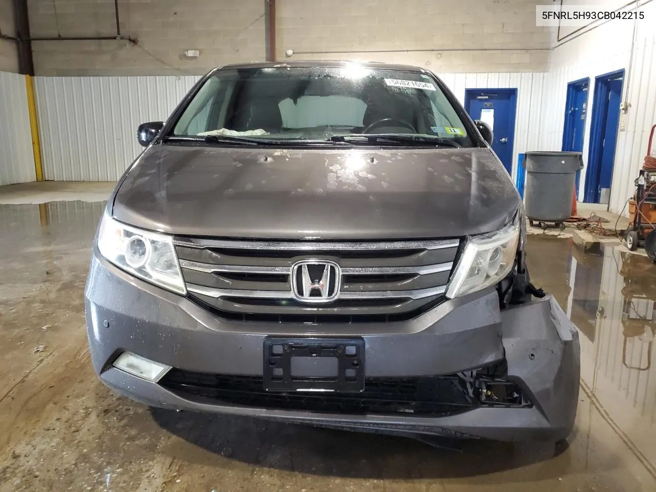 2012 Honda Odyssey Touring VIN: 5FNRL5H93CB042215 Lot: 56821654