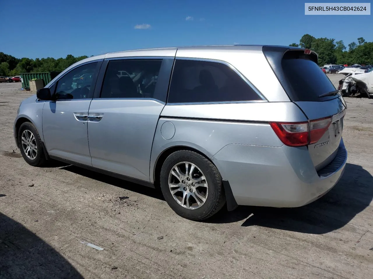 5FNRL5H43CB042624 2012 Honda Odyssey Ex