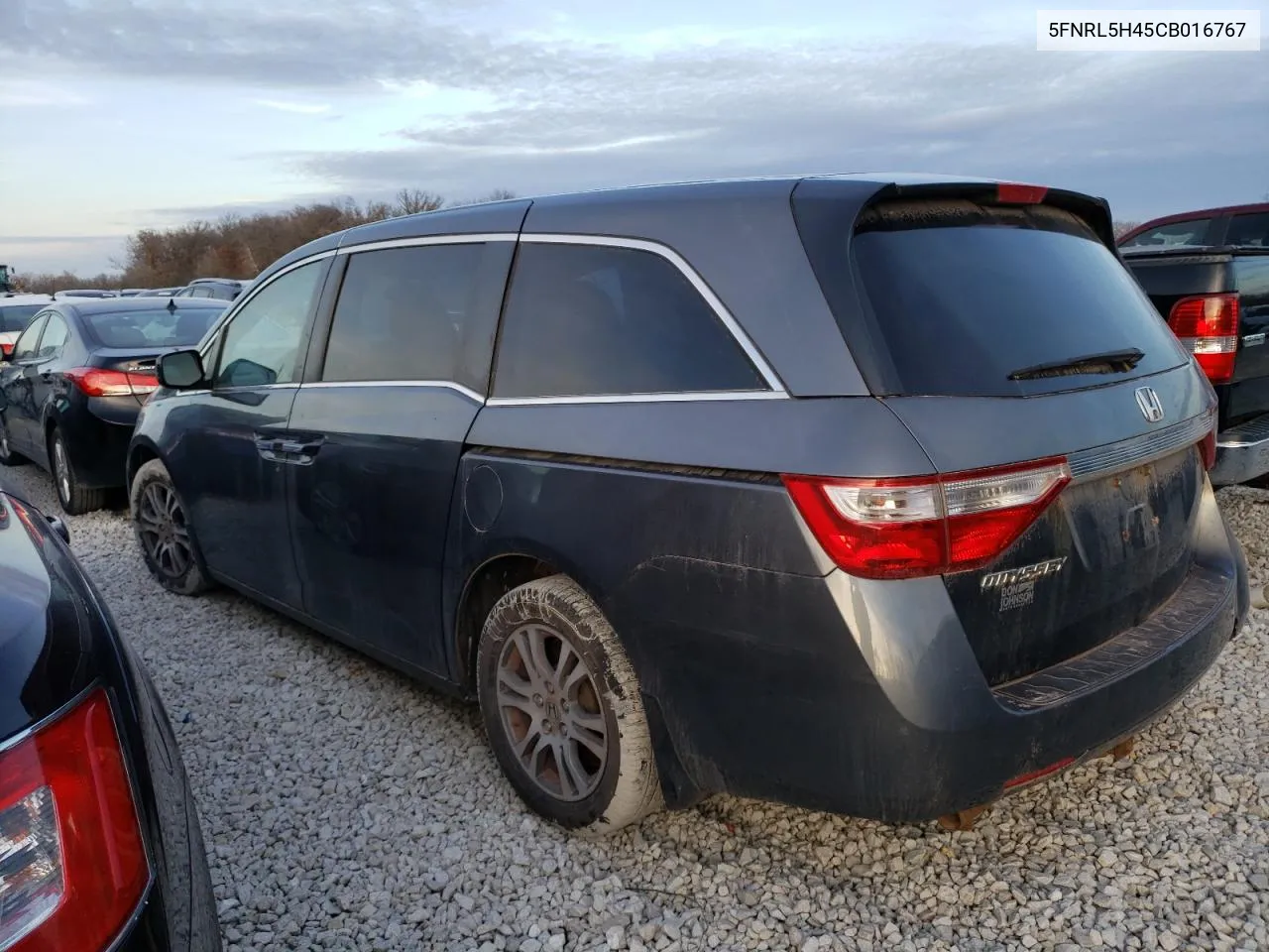 2012 Honda Odyssey Ex VIN: 5FNRL5H45CB016767 Lot: 58525254