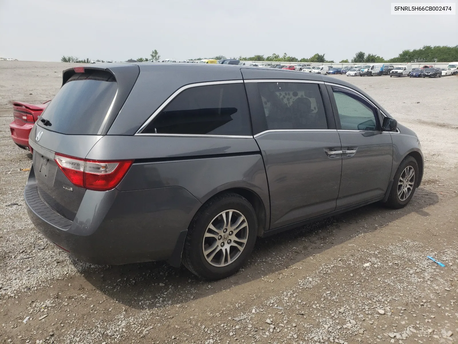 2012 Honda Odyssey Exl VIN: 5FNRL5H66CB002474 Lot: 59163674