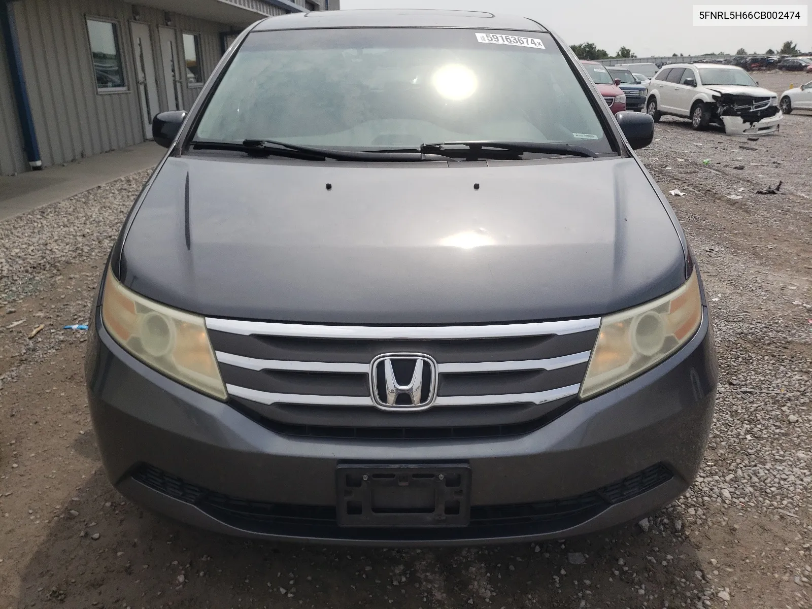 5FNRL5H66CB002474 2012 Honda Odyssey Exl