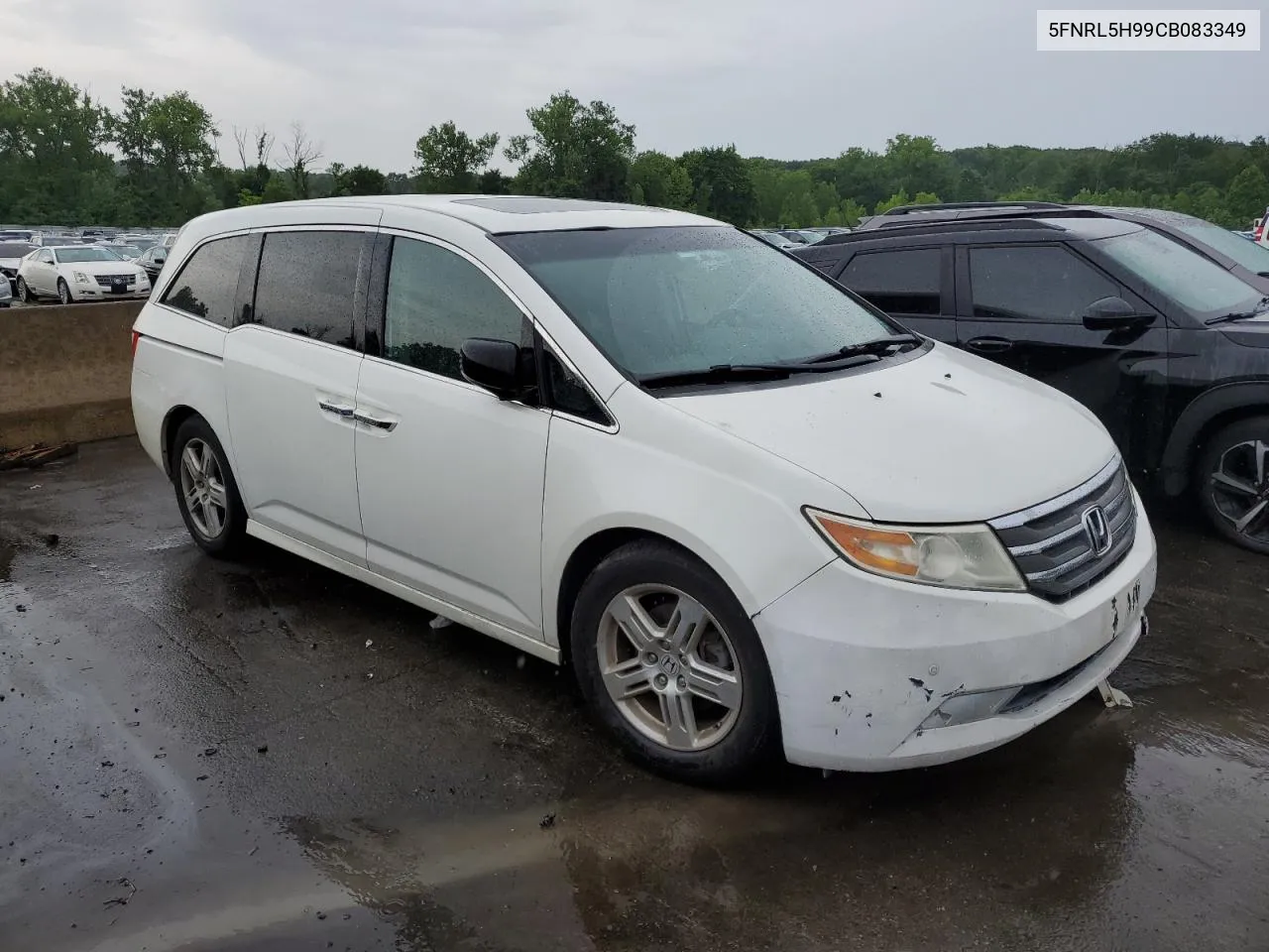 5FNRL5H99CB083349 2012 Honda Odyssey Touring