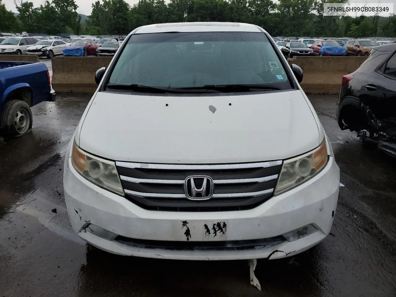 2012 Honda Odyssey Touring VIN: 5FNRL5H99CB083349 Lot: 59312984