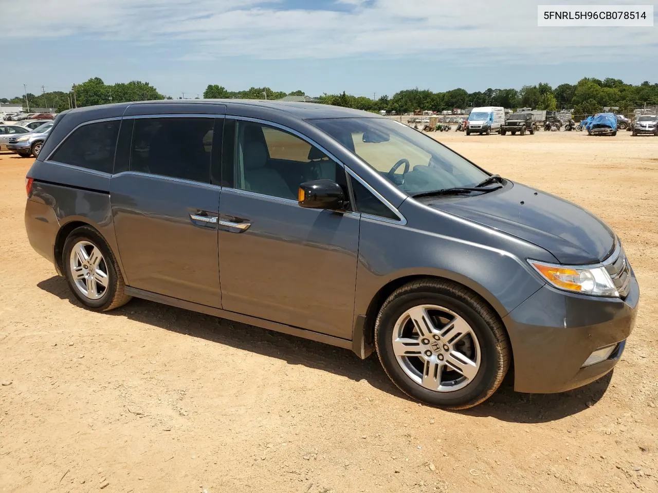 2012 Honda Odyssey Touring VIN: 5FNRL5H96CB078514 Lot: 60449924