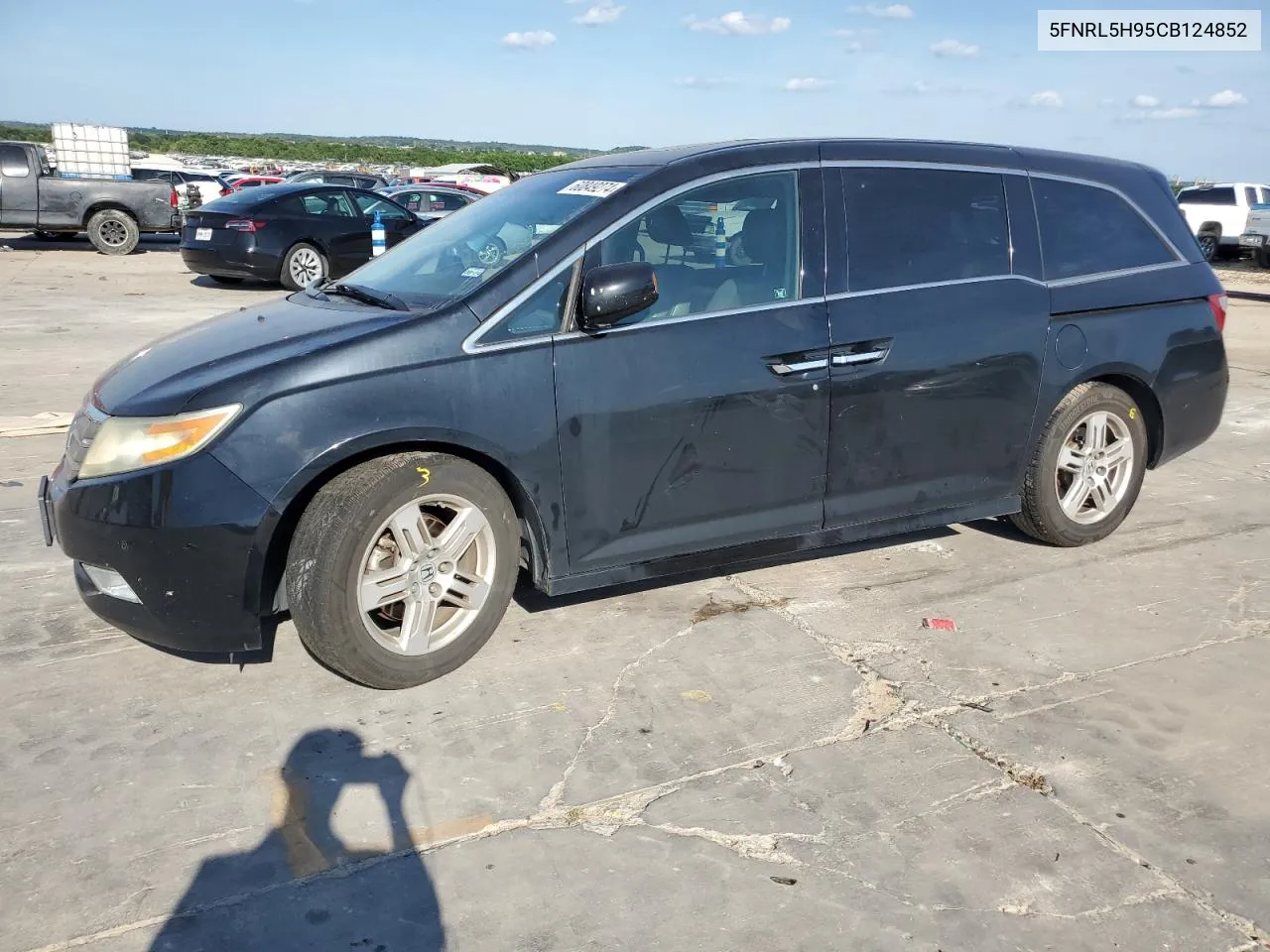 2012 Honda Odyssey Touring VIN: 5FNRL5H95CB124852 Lot: 60849274