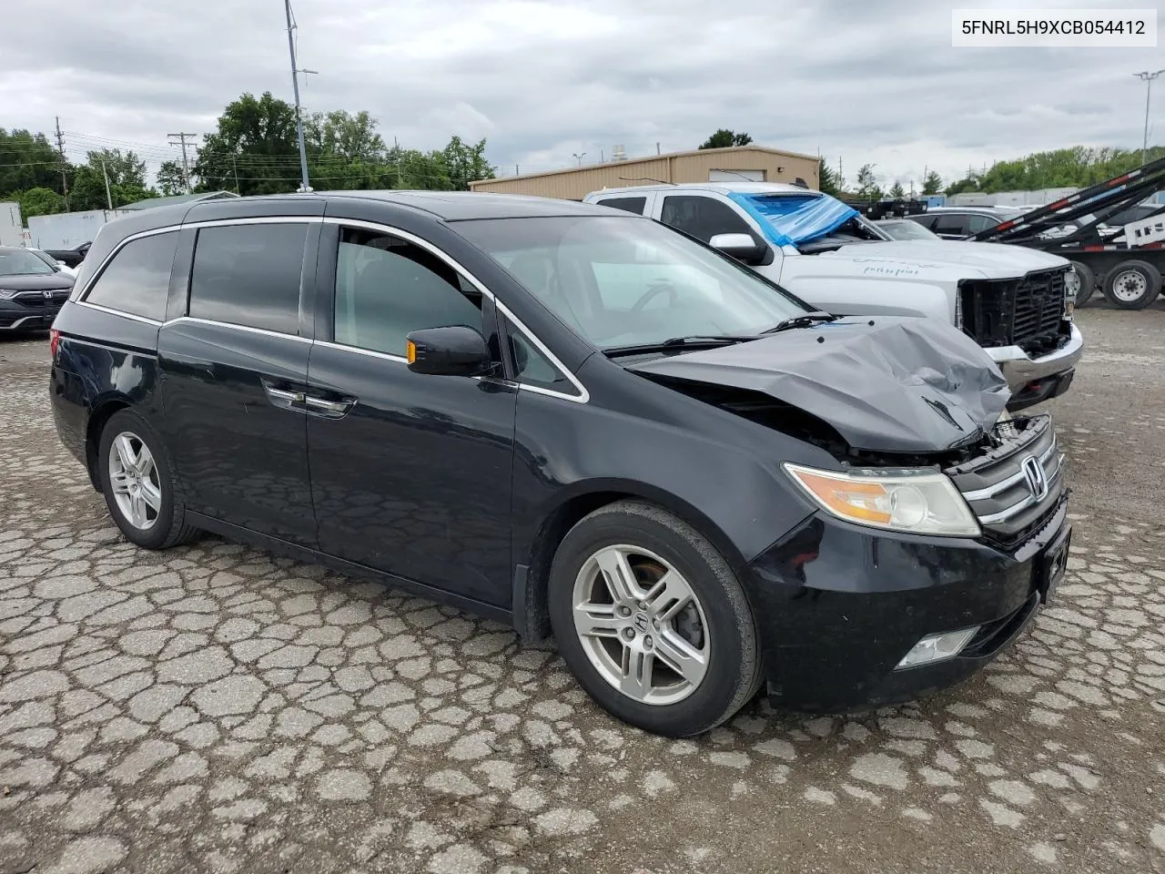 5FNRL5H9XCB054412 2012 Honda Odyssey Touring