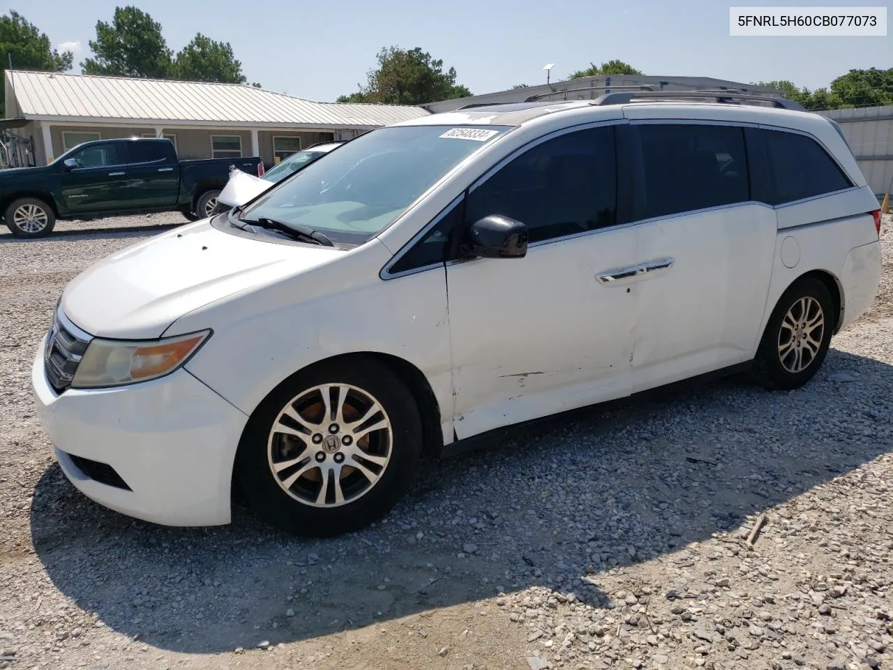 2012 Honda Odyssey Exl VIN: 5FNRL5H60CB077073 Lot: 62548334