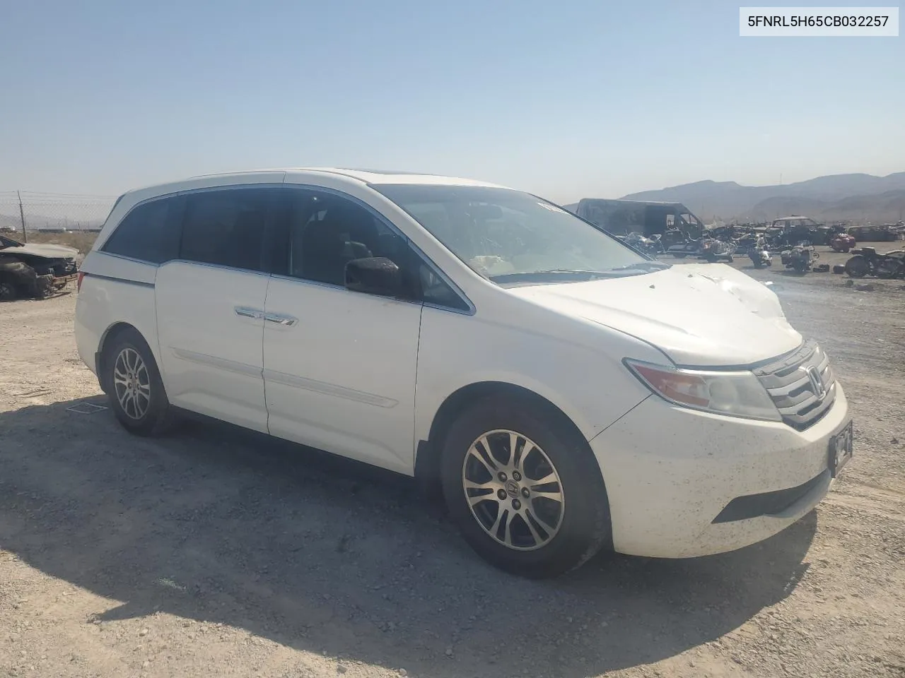 5FNRL5H65CB032257 2012 Honda Odyssey Exl