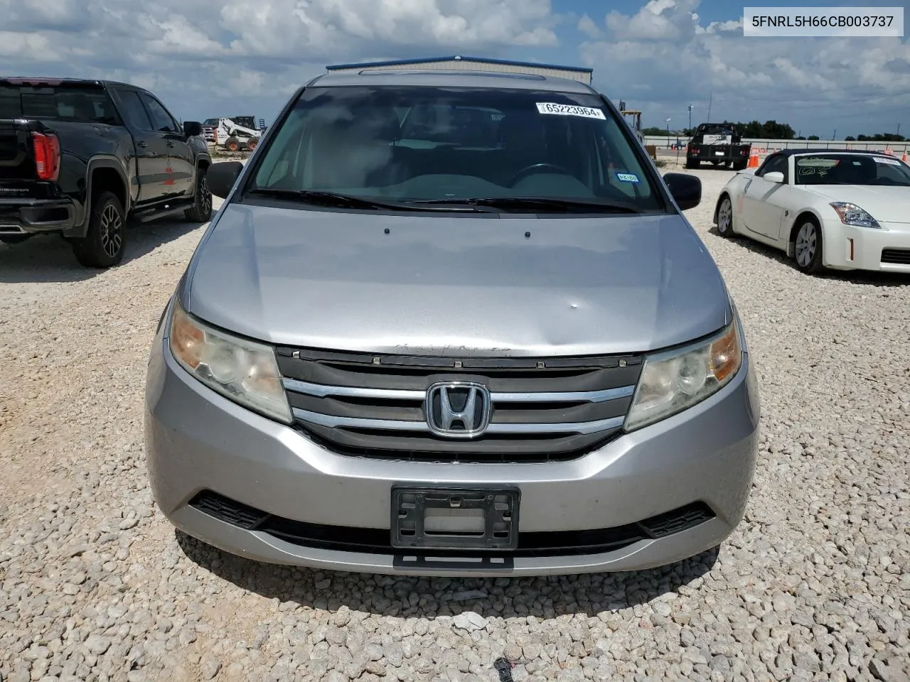 5FNRL5H66CB003737 2012 Honda Odyssey Exl