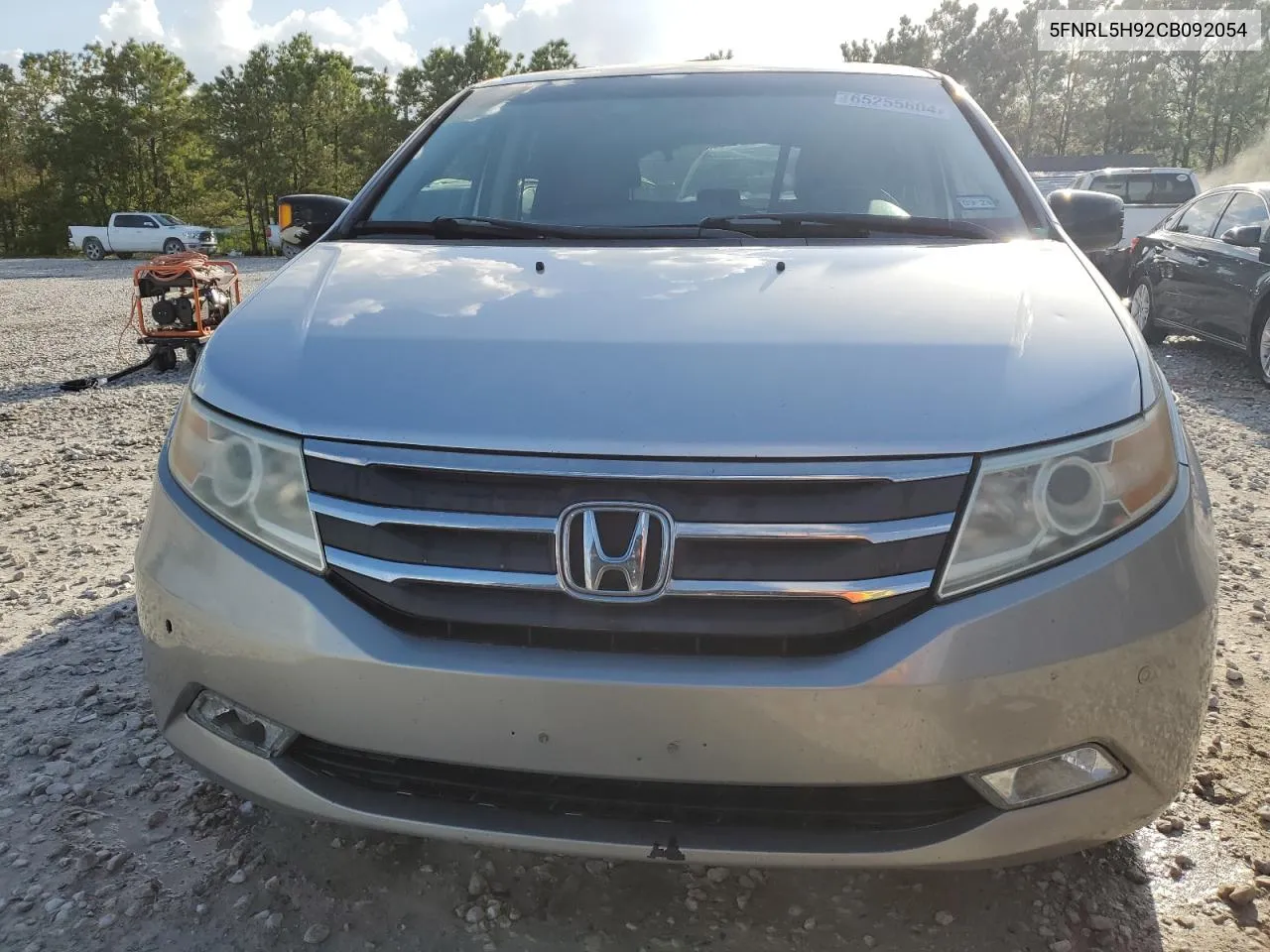 5FNRL5H92CB092054 2012 Honda Odyssey Touring