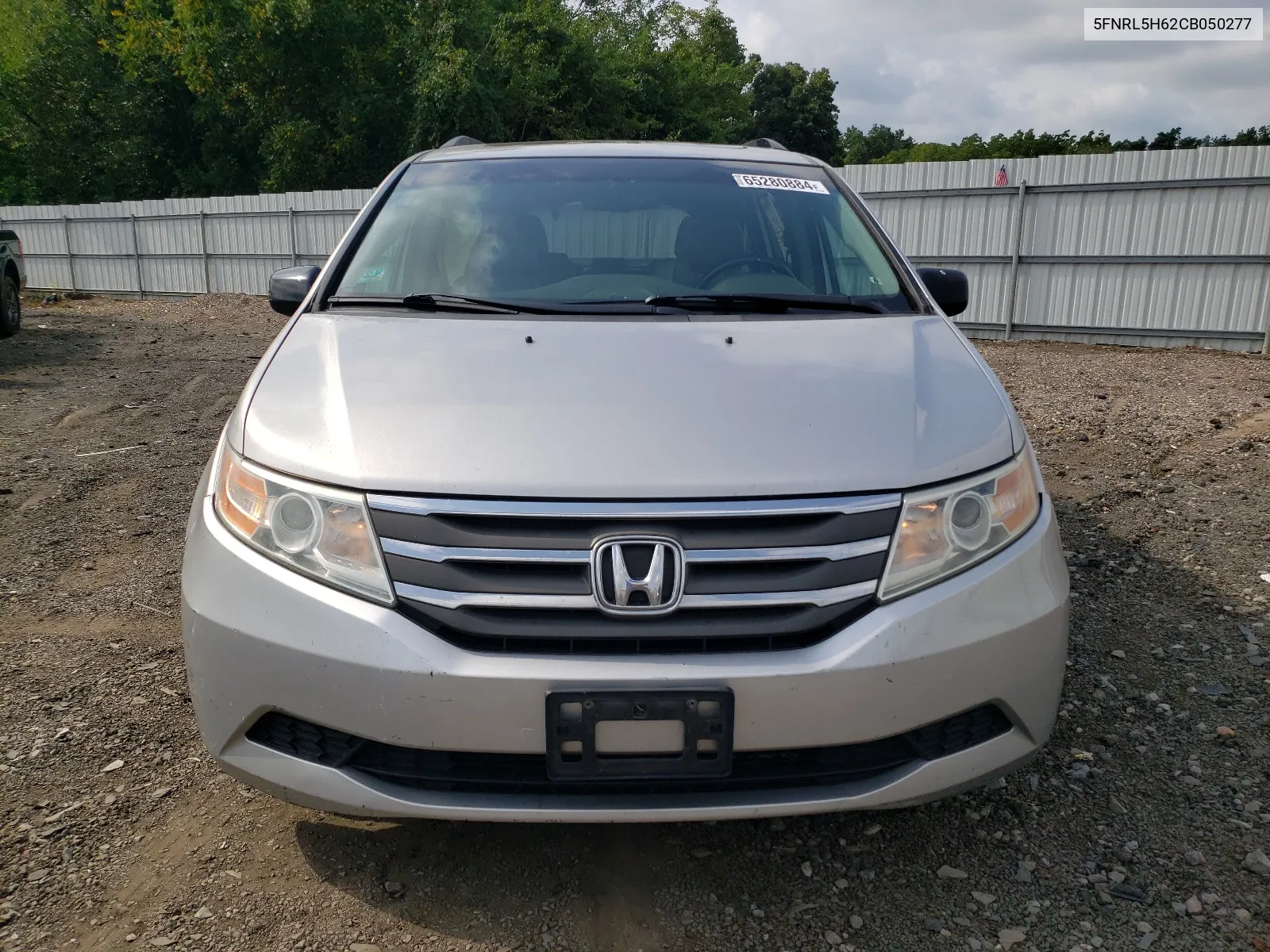 2012 Honda Odyssey Exl VIN: 5FNRL5H62CB050277 Lot: 65280884