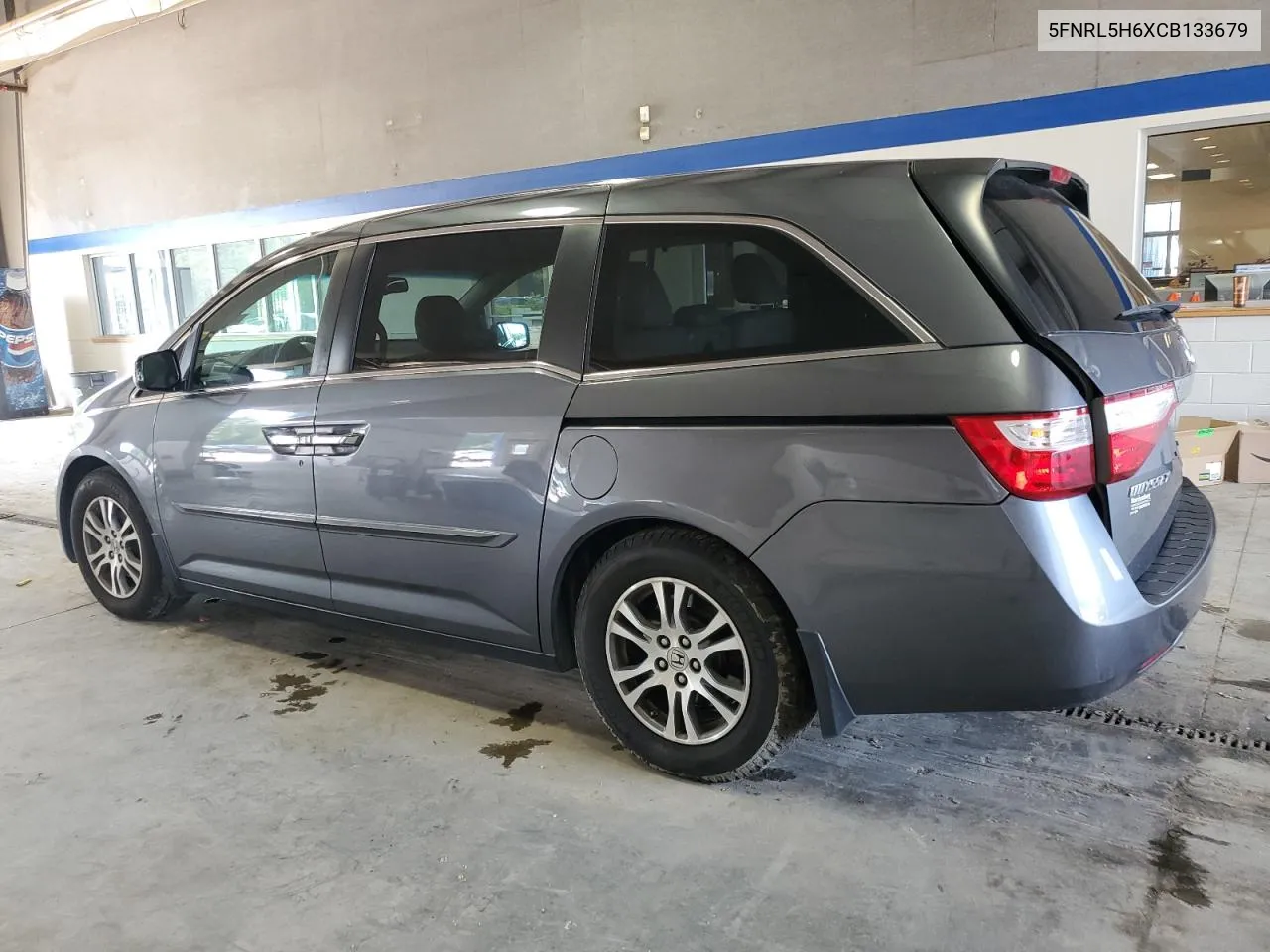 5FNRL5H6XCB133679 2012 Honda Odyssey Exl