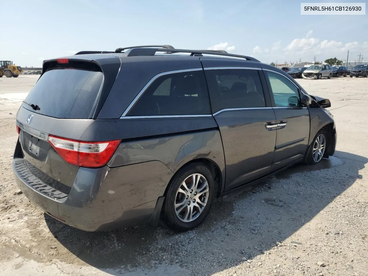 2012 Honda Odyssey Exl VIN: 5FNRL5H61CB126930 Lot: 65448594