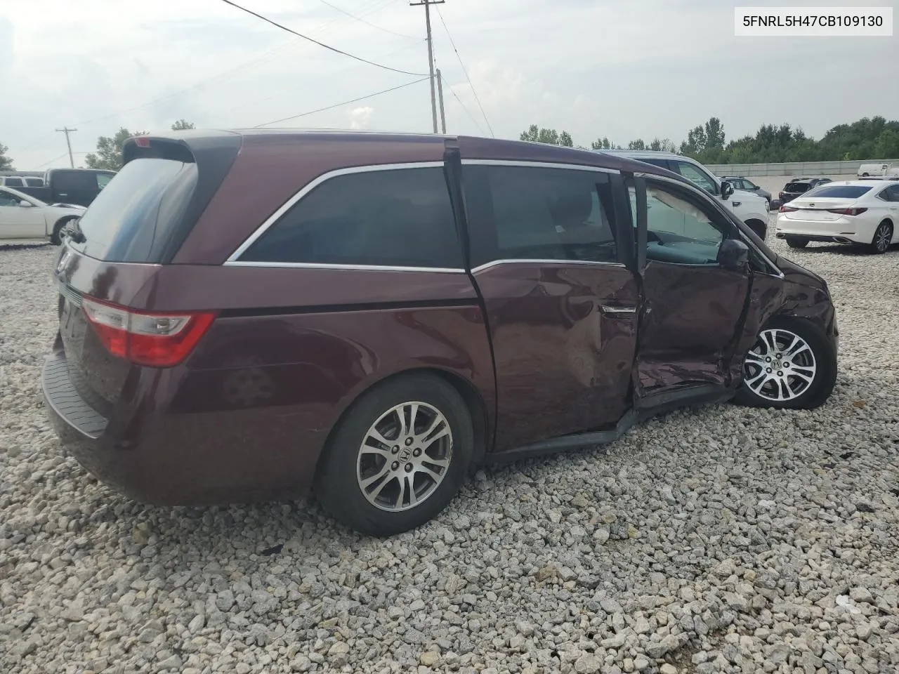 5FNRL5H47CB109130 2012 Honda Odyssey Ex